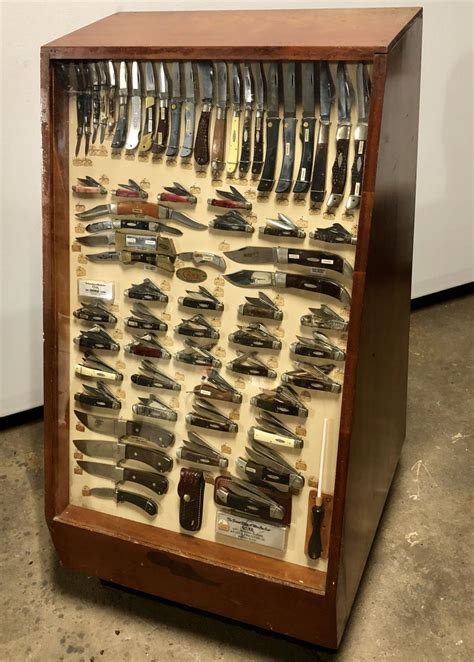 Sold Price Rare Original Vintage Case Knife Store Display With All