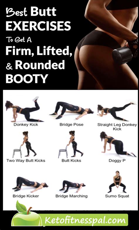 The Best Exercises For A Firm Toned Lifted Butt Workouts Ideas