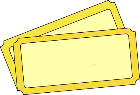 blank golden ticket   clip art