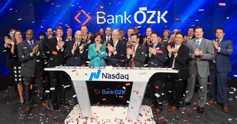 Bank Ozk Rings Opening Bell To Celebrate Rebranding New Ticker Symbol