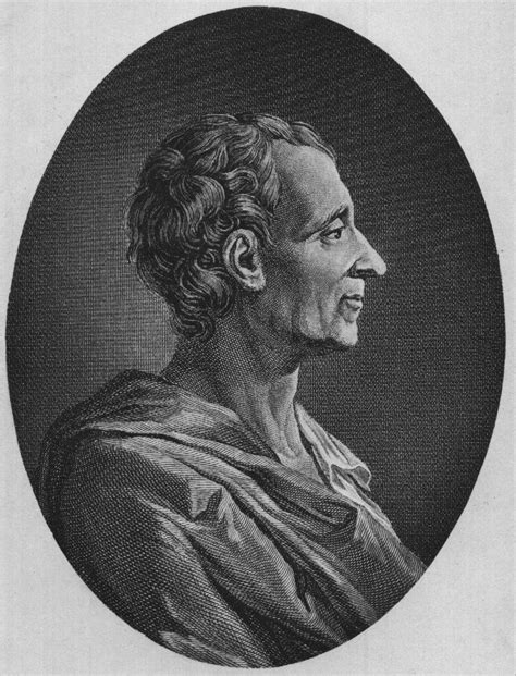 Montesquieu Barón De Charles De Secondat 1689 1755 Derecho