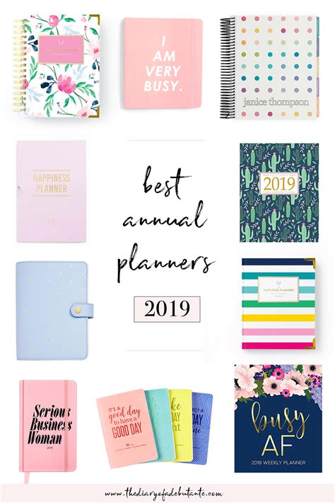 Best Planners for Working Women: 2019 Annual Planner Round-Up