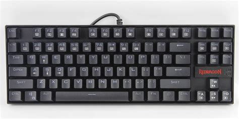 Redragon K552 Keyboard Layout