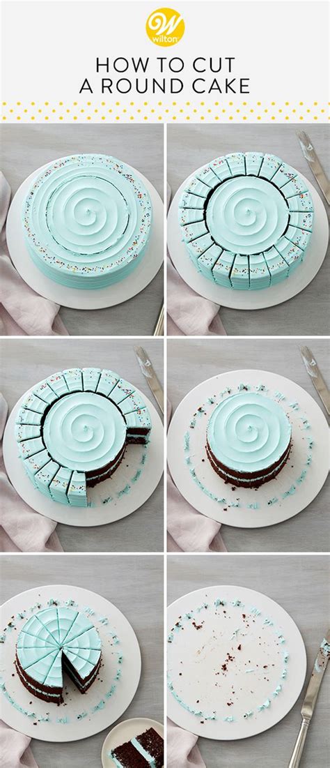How To Cut A Round Cake Dessert Recipes Light