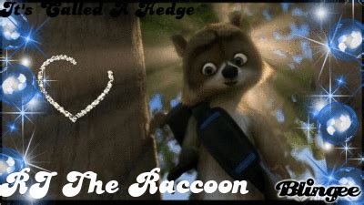 RJ The Raccoon It S Called A Hedge Picture Blingee Com