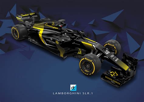 Lamborghini Racing F1 Team Concept Late Braking In 2022 Lamborghini