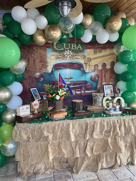 Cuban Theme Birthday Party Ideas Photo 1 Of 11 Catch My Party