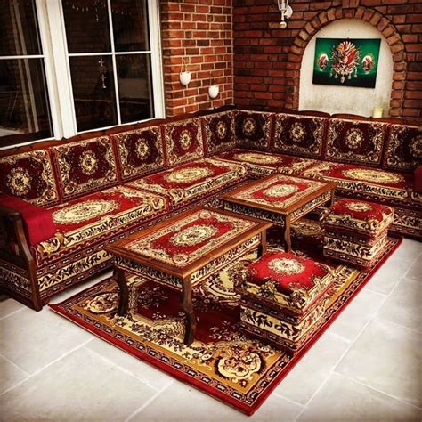 Bohemian Design Oriental Floor Seating Ethnic Sofa Arabic Majlis Sofa Japanese Style Sofa