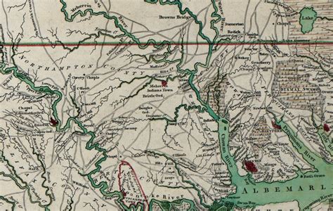 1770 Map Of North Carolina Etsy