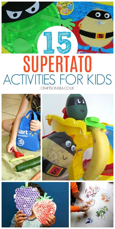 Supertato Activities For Kids 15 Fun Ideas Theyll Love Crafts On Sea