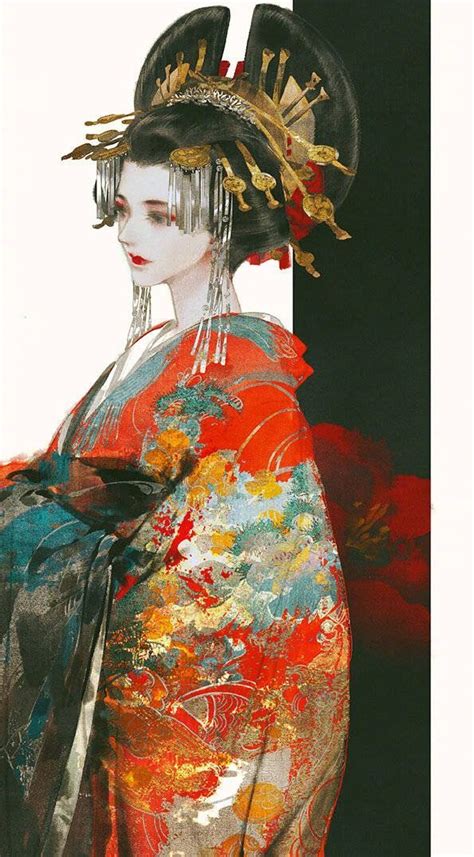 Geisha Geisha Art Asian Style Art Chinese Art Girl