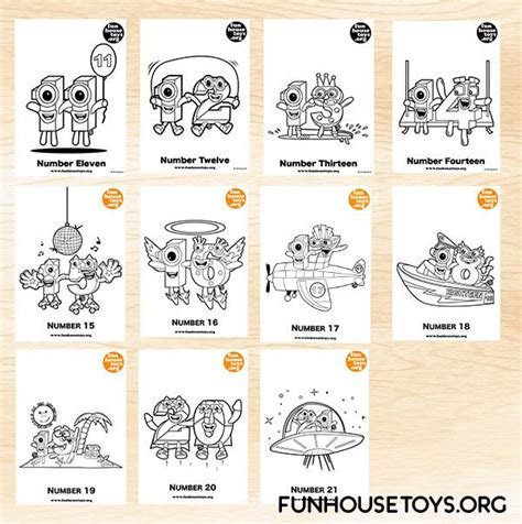 Fun House Toys Numberblocks Kindergarten Addition Worksheets