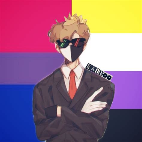 Bisexual Nonbinary Pfp Icon Ranboo Mcyt Non Binary Pride Trans