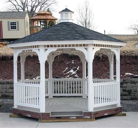 They build this gazebo with pressure treated lumber, cedar and galvanized hardware throughout. Buy 10x10 Gazebos From Alan's Factory Outlet - Shop Today