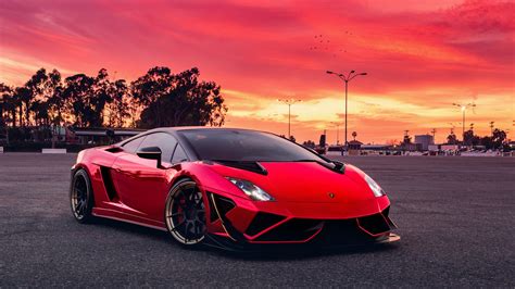Red Lamborghini Gallardo Wallpaperhd Cars Wallpapers4k Wallpapers