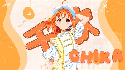 Wallpaper Love Live Love Live Sunshine Takami Chika Anime Girls