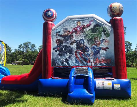 Usa Avengers Bounce House Sky High Party Rentals