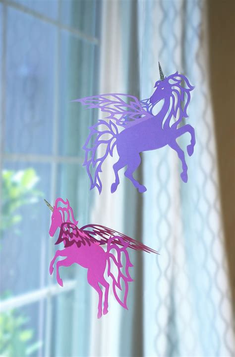 Diy Unicorn Decorations Svg Designs For A Magical Woodland Unicorn