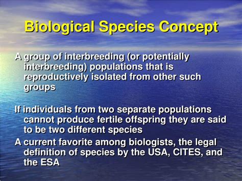 Ppt Chapter 15 Species Concepts And Origins Powerpoint Presentation