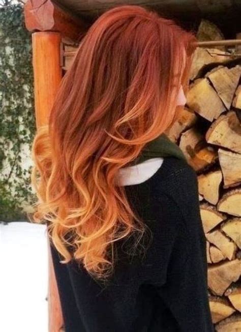 red to blonde ombre hair for spring hairstyles weekly
