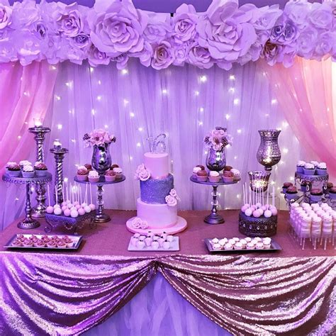 The party was in our backyard. Sweet 16 Sweet Table - CakeCentral.com