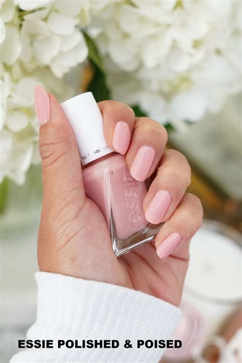 Favorite Light Pink Nail Polishes The Beauty Look Book Essie Gel Couture Swatches Essie Gel