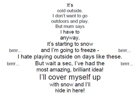 How to Write a Concrete Poem - Kenn Nesbitt's Poetry4kids.com