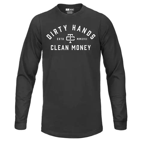 Mens Troll Co Clothing Dirty Hands Clean Money T Shirt