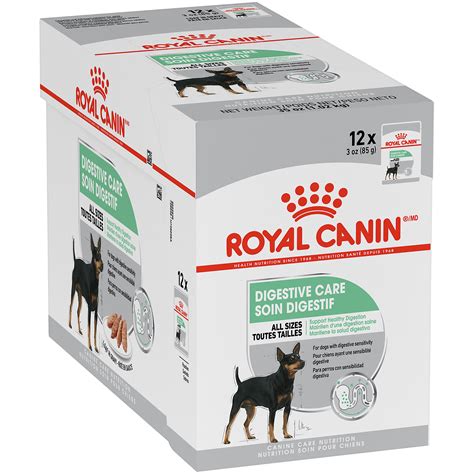 This highly digestible food is enriched with electrolytes and b vitamins to ensure easy nutrient absorption and replace lost nutrients. Digestive Care Pouch Dog Food - Royal Canin