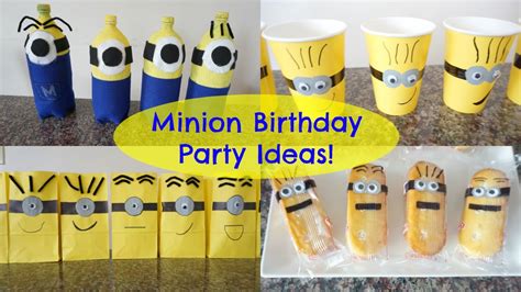 Minion 1st Birthday Party Ideas Birthday Ideas