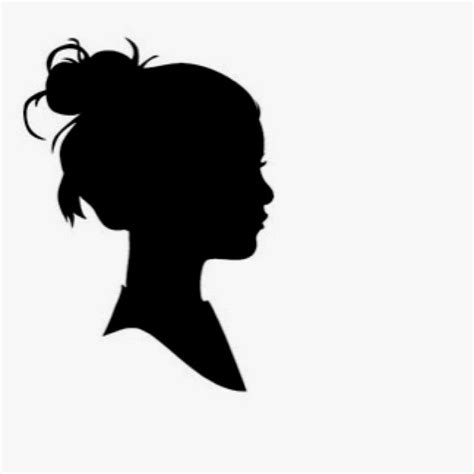 1000 Images About Silhouettes On Pinterest White Flowers Her Hair