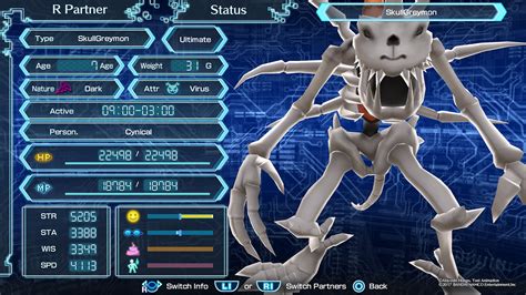 Skullgreymon Digimon Digimon World Next Order Grindosaur