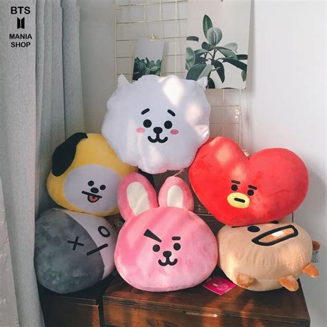 Bts Bt21 Pillow Plushies 30x 40 In 2019 Bt21 Army Room Decor