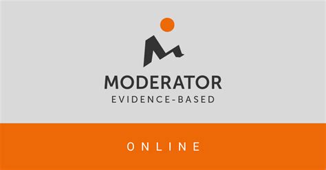 Moderator Online | Webinary