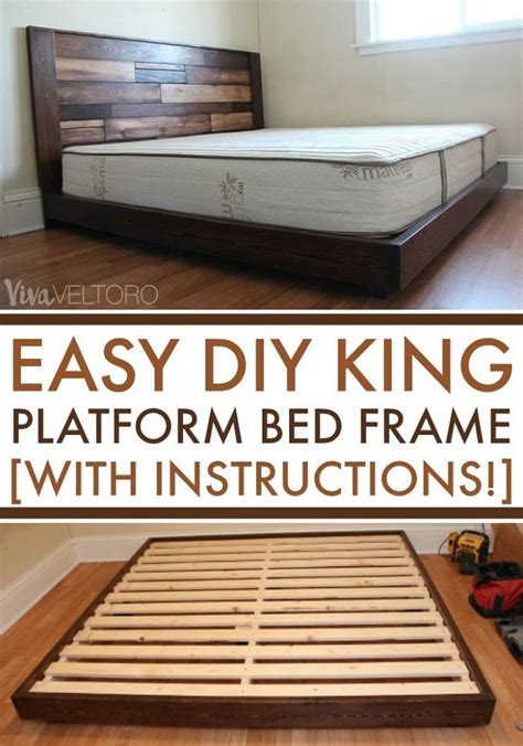 25 Best Ideas Diy King Size Bed Frame Plans Home Decoration Style
