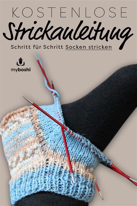 Erfahren Sie Wie Sie Schritt Für Schritt Kostenlos Socken Stricken Sockenwolle Socken Str