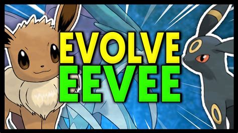 How To Evolve Eevee Into Umbreon On Pokemon Crystal Youtube