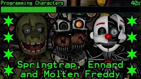 How Will Springtrap Molten Freddy And Ennard Work In Ultimate Custom