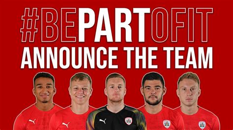 be part of it announce the team news barnsley football club