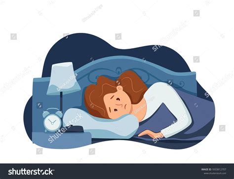 Girl Alarm Bed Over 1130 Royalty Free Licensable Stock Vectors