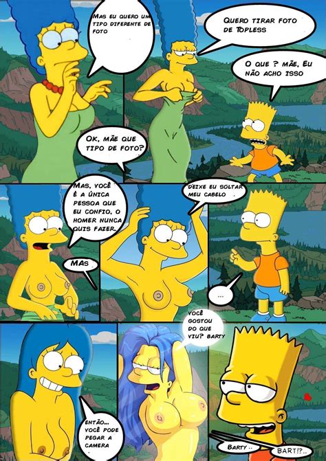 Dias De Calor Simpsons Quadrinhos Eroticos Hentai Hq De Sexo
