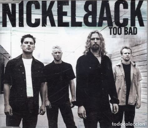Nickelback Too Bad Cd Single Enhanced Eu Comprar Cds De Música