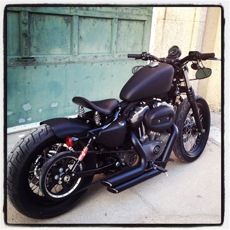Harley Davidson Matte Black Bobber
