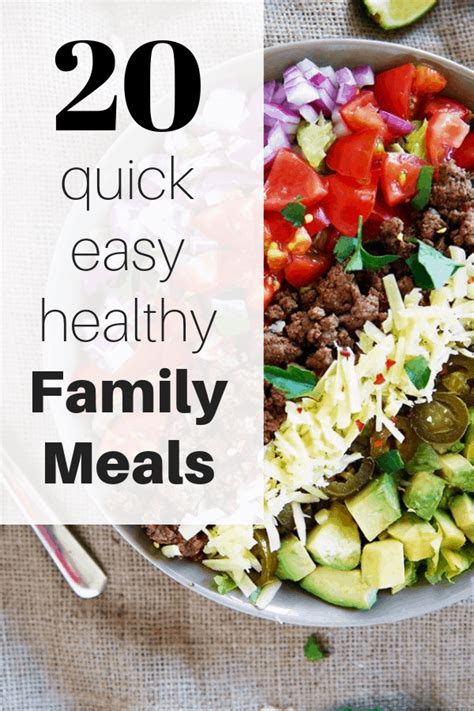 Dinner Ideas for Tonight - 20 Healthy 30 Minute Meals ...