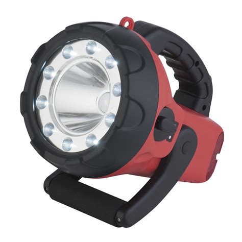 Arlec 300 Lumen Rechargable Led Spotlight Torch Bunnings Warehouse