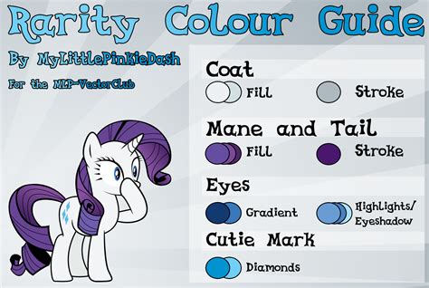 Colour Guide My Little Pony Friendship Is Magic Photo 33199488 Fanpop