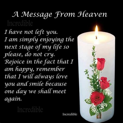 Message From Heaven With Love Messages From Heaven Smile Because