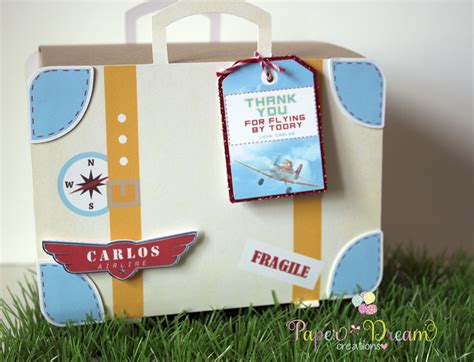 Suitcase Favor Box Luggage Box Luggage Favor Box Party Favor Bags
