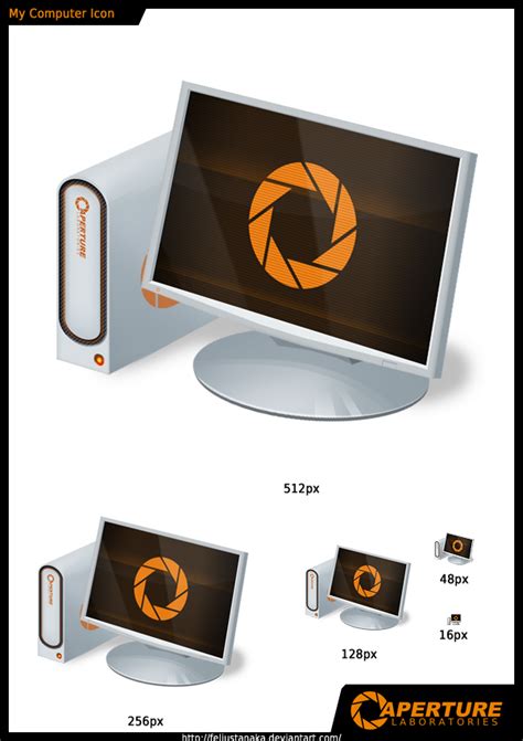 Portal Icons - My Computer by FeliusTanaka on DeviantArt