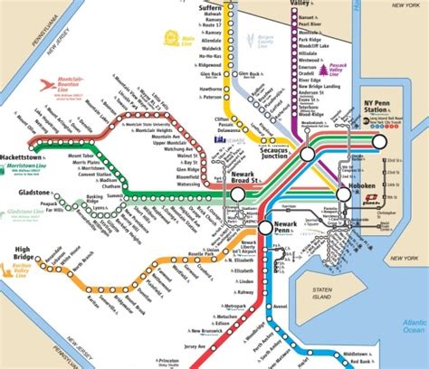Nj Transit Train Map